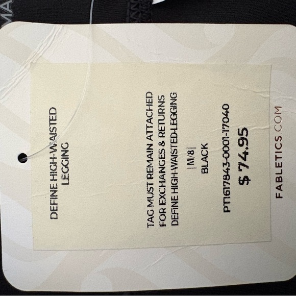Fabletics Black Leggings - Picture 5 of 5